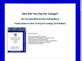 Go to: Family Guide On How To Pay For College, 2010
