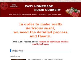 Go to: Easy Homemade Sushi Cookery.
