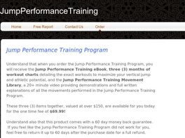 Go to: Jump Performance Training Program