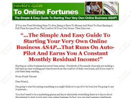 Go to: Newbies Guide To Online Fortunes