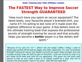 Go to: Strength Training For Soccer.