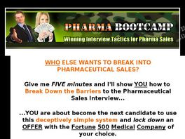 Go to: Winning Interview Tactics To Break Into Pharmaceutical Sales.