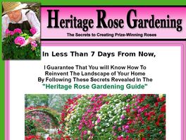 Go to: The Heritage Rose Gardening Guide