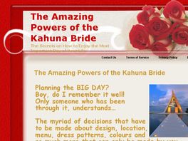 Go to: The Amazing Power Of The Kahuna Bride.