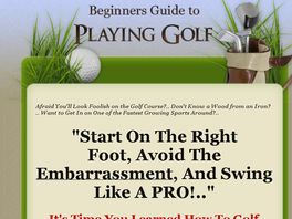 Go to: Beginner Guide to Playing Golf