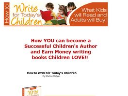 Go to: Write For Children And Profit!