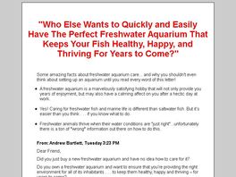 Go to: The Essential Beginner's Guide to Freshwater Aquariums