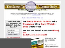 Go to: The Secret To Creating A Leaner Body.