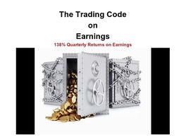 Go to: The Trading Code On Earnings - With 8 Simple Rules