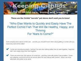 Go to: Keeping Cichlids Ebook