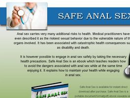 Go to: Safe Anal Sex