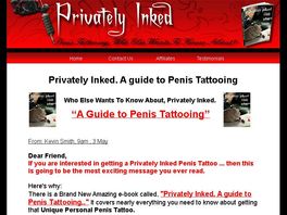 Go to: His And Her Privately-inked Tattooing.