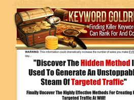 Go to: Keyword Goldrush Video Course - 75% Affiliate Commission