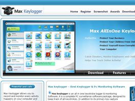 Go to: Max Keylogger - #1 Keystroke Logger & Computer Monitoring Software