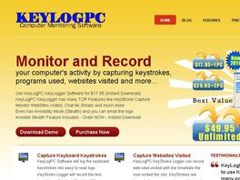 Go to: KeyLogPC - KeyLogger Software