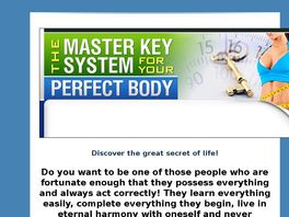 Go to: The Master Key System For Your Perfect Body.