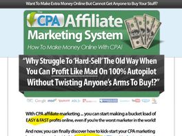 Go to: Killer Cpa Marketing Tactics ~ Earn 75% Commission.