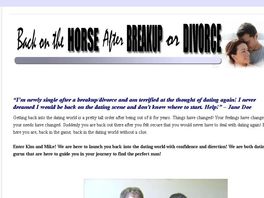Go to: Back on the horse after divorce