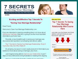 Go to: Top 7 Secrets To Saving Your Marriage Relationship