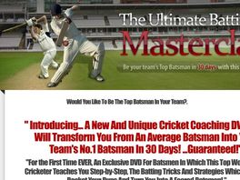 Go to: The Ultimate Batting Master Class