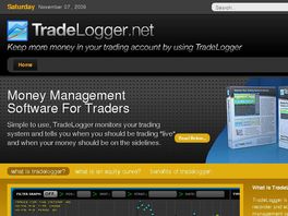 Go to: TradeLogger Equity Curve Money Management Software for Traders