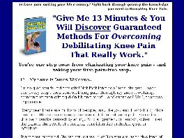 Go to: Banish Knee Pain Once And For All - * $18.67 Payout! 55% Commission!