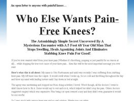 Go to: Eliminate Your Knee Pain