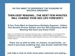 Go to: A Guide To Becoming A Multi-orgasmic Man