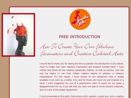 Go to: How To Create Fabulous Fascinators & Creative Cocktail Hats