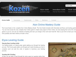 Go to: Kozens Aion Online Mastery Level & Gold Guide
