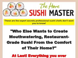 Go to: Anyone Can Make Great Sushi!