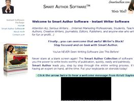 Go to: Writing Software: Essays, Articles, Grants, Resumes, More!