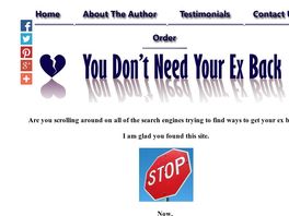Go to: You Don't Need Your Ex Back