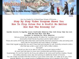 Go to: Learn How to Flip Websites For a Fantastic Income !!