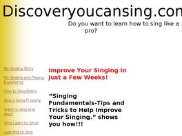 Go to: Singing Fundamentals-tips And Tricks To Help Improve Your Singing.