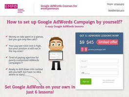 Go to: Express Google Adwords