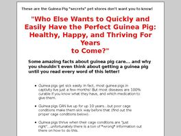 Go to: Guinea Pigs Facts-Get Your Guide Here