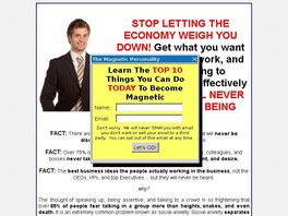 Go to: The Magnetic Personality