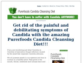 Go to: Purerfoods Candida Cleansing Diet. The Yeast Infection Cure.