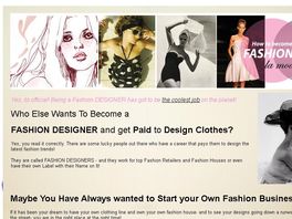 Go to: Become A Famous Fashion Designer