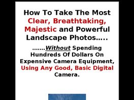 Go to: Powerful Landscape Photography.