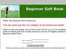 Go to: Ultimate Guide To Beginner Golf