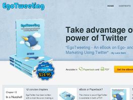 Go to: EgoTweeting - An eBook on Twitter marketing