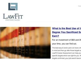 Go to: The Lawfit Career Assessment