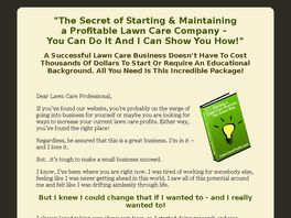 Go to: How To Start Your Own Lawn Care Company - Starter Package