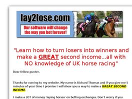 Go to: Horse Racing Betting Exchange Software