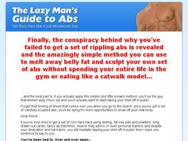 Go to: The Lazy Man's Guide To Abs