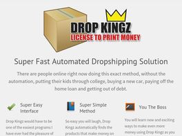 Go to: Drop Kingz Professional Dropshipping Suite