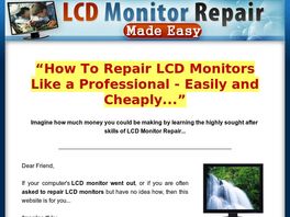 Go to: Lcd Monitor Repair Made Easy ~ New Hungry Niche