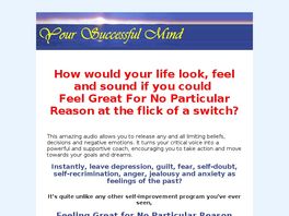 Go to: Feel Great For No Particular Reason.